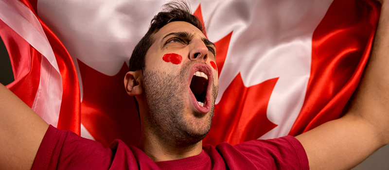 hincha de seleccion de canada